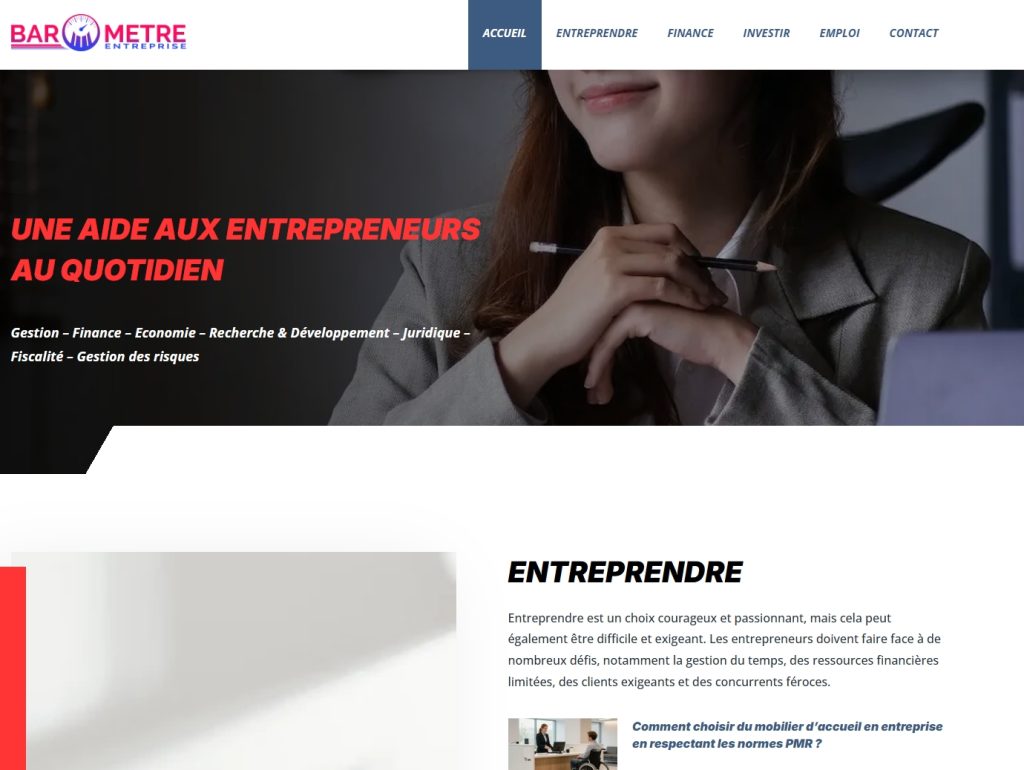 Comment bien utiliser barometre-entreprendre.fr pour valider votre projet ?