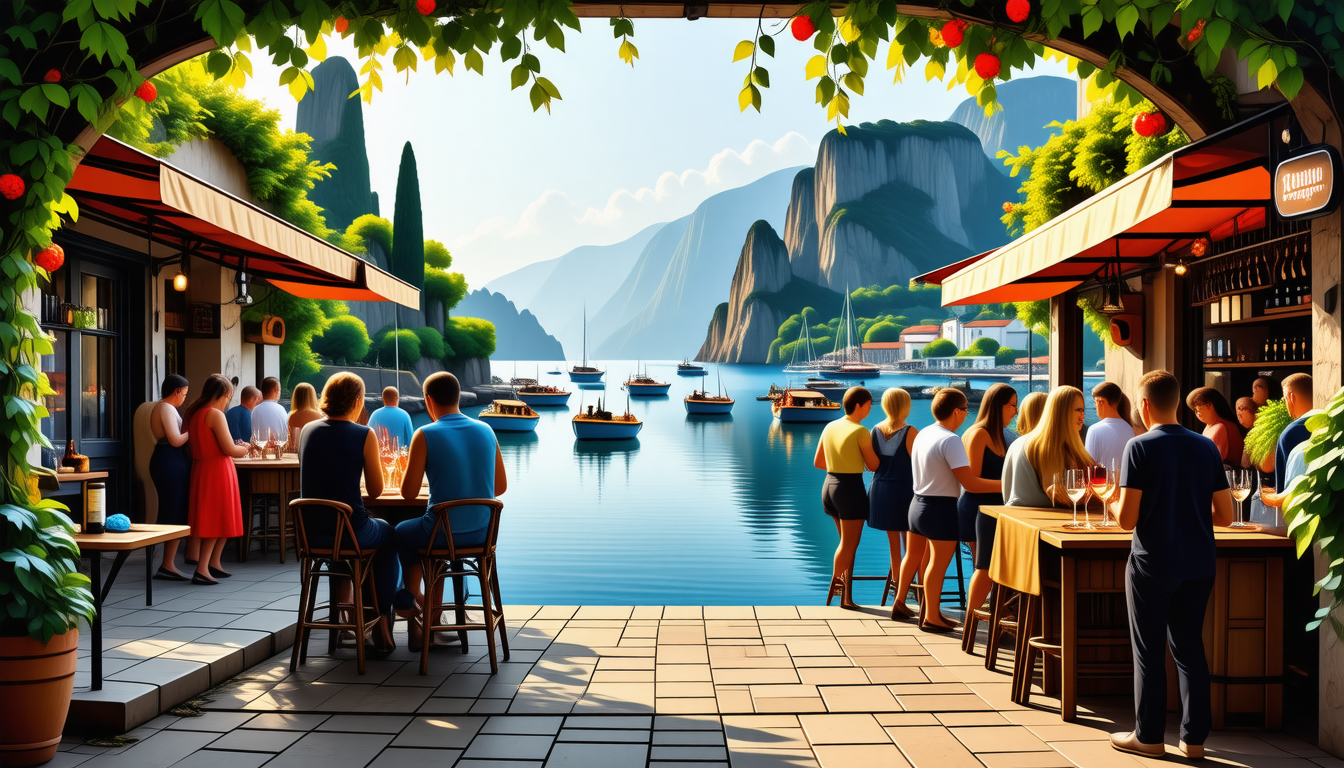 découvrez la ville européenne où le vin se déguste à moins de 2 euros et profitez d'un accès privilégié à quatre îles paradisiaques pour des vacances inoubliables.