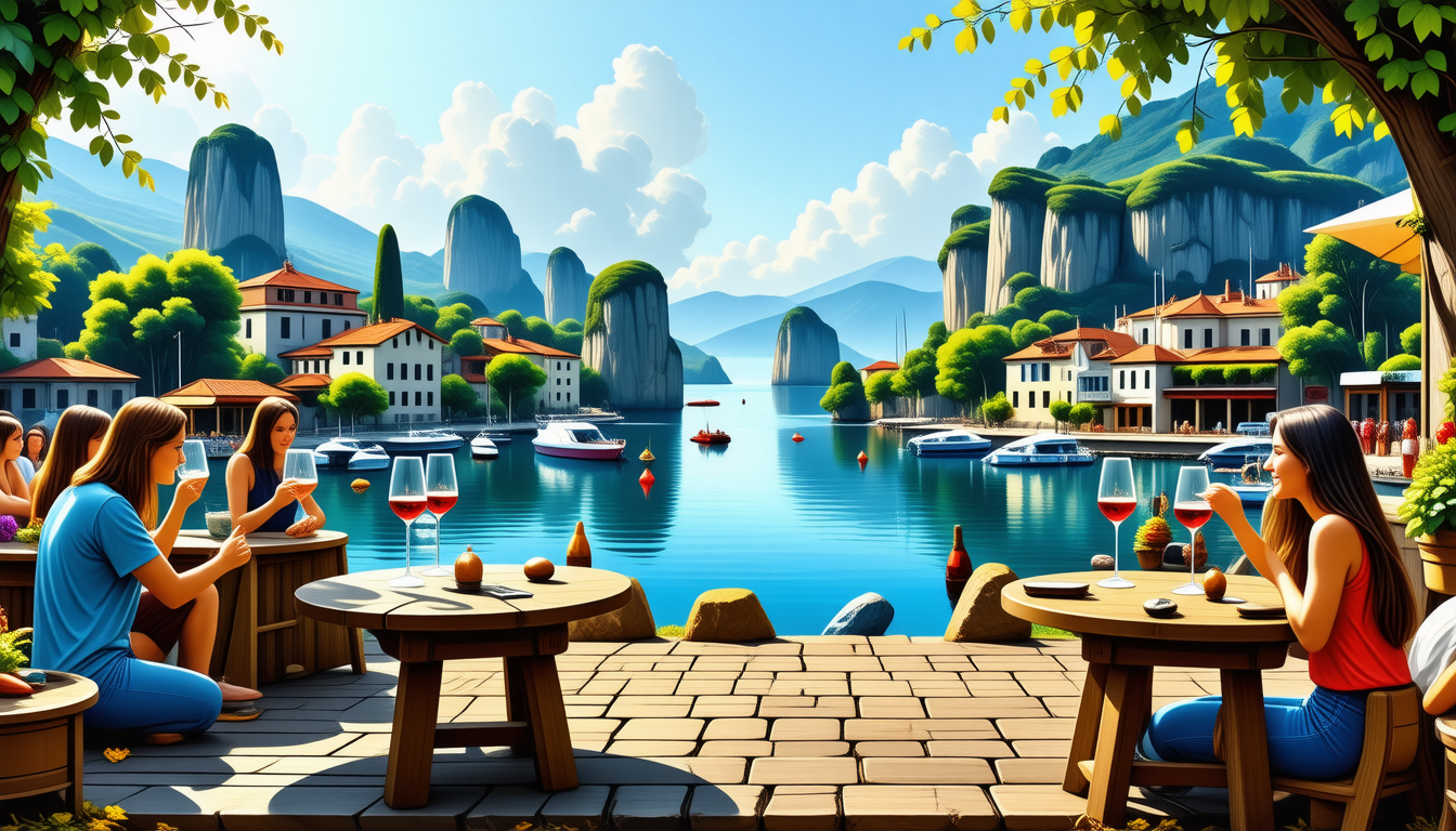 explorez une ville européenne unique où le vin se déguste à moins de 2 euros et qui sert de porte d'entrée à quatre îles paradisiaques. un voyage alliant saveurs abordables et destinations exotiques vous attend.