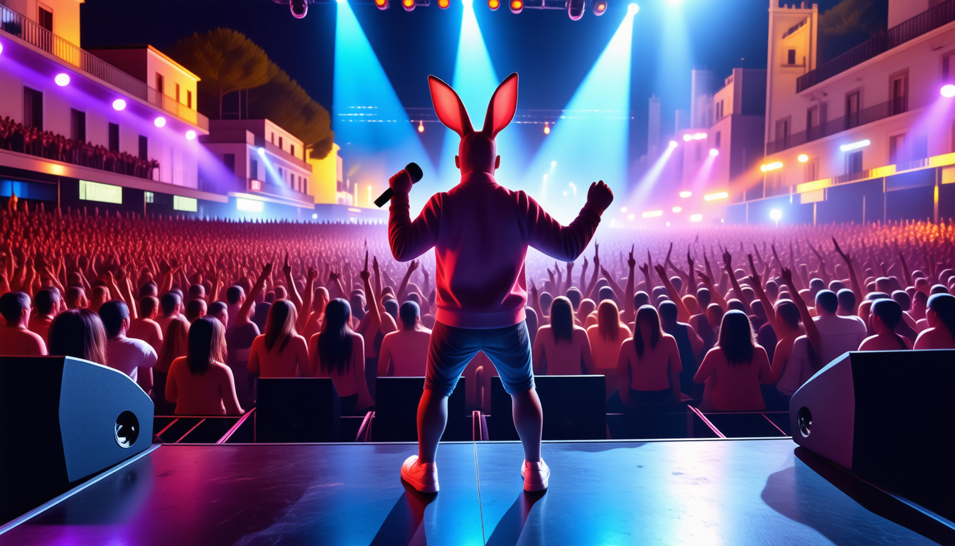 découvrez l'énergie explosive de bad bunny à lisbonne, où il invite à vivre et aimer intensément chaque instant lors d'un concert inoubliable.