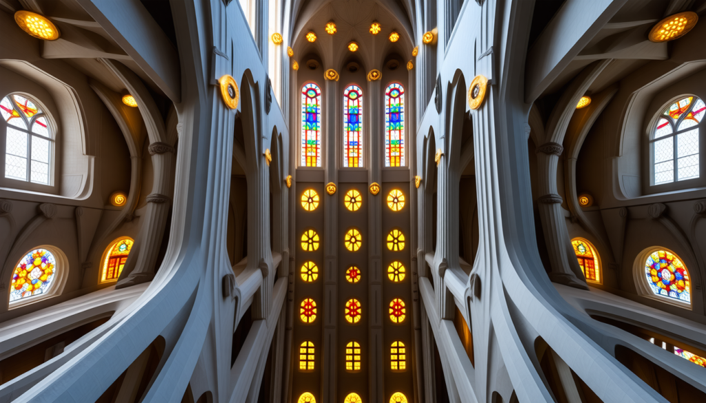 découvrez avec tf1 un voyage exceptionnel au cœur de la sagrada família à barcelone, une expérience unique au sommet de la magnificence architecturale qui vous laissera des souvenirs impérissables.