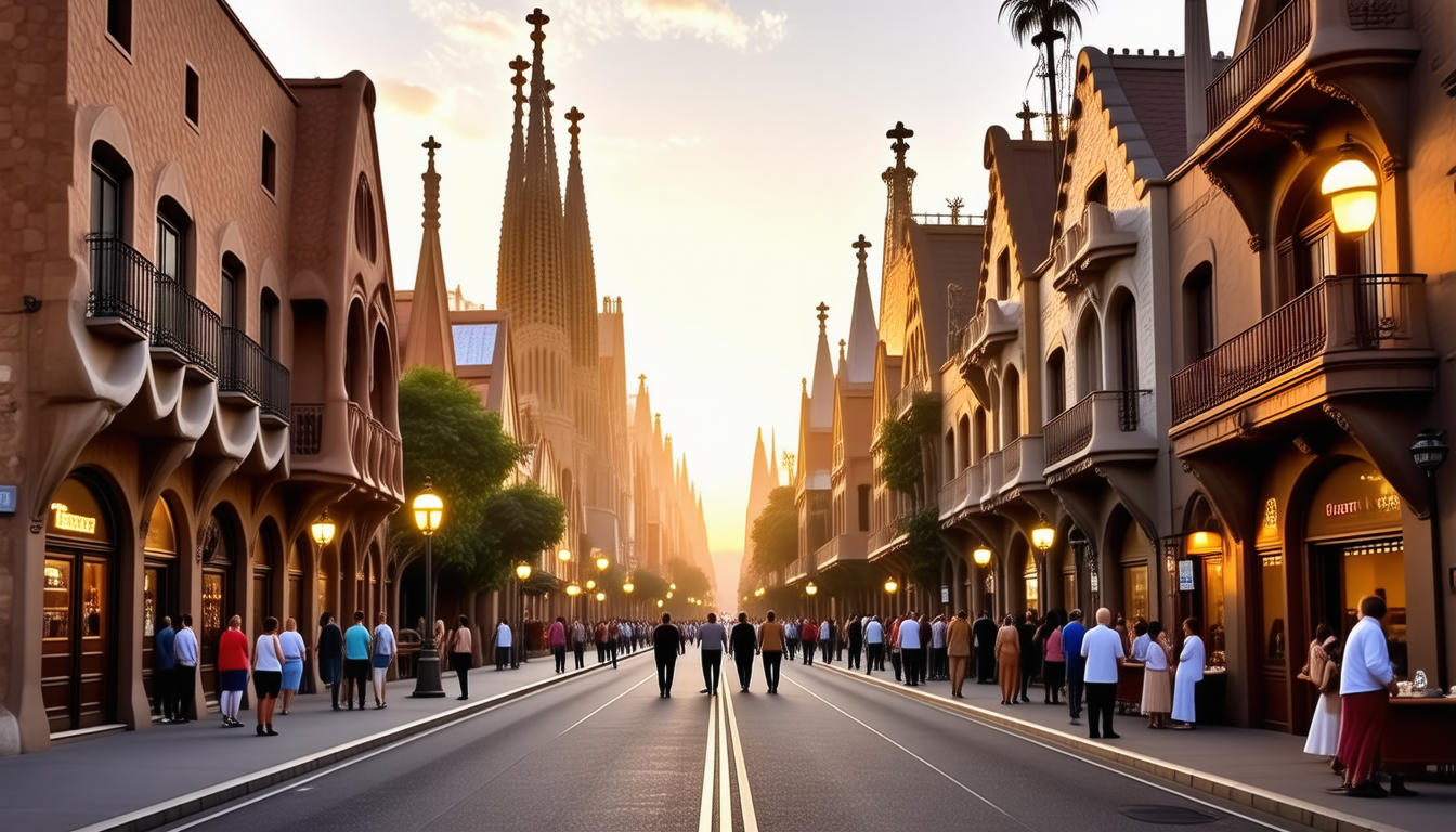 découvrez la soirée catalane à travers l'objectif de le figaro hors-série et plongez dans l'univers lumineux de gaudí, l'éclat solaire de barcelone.