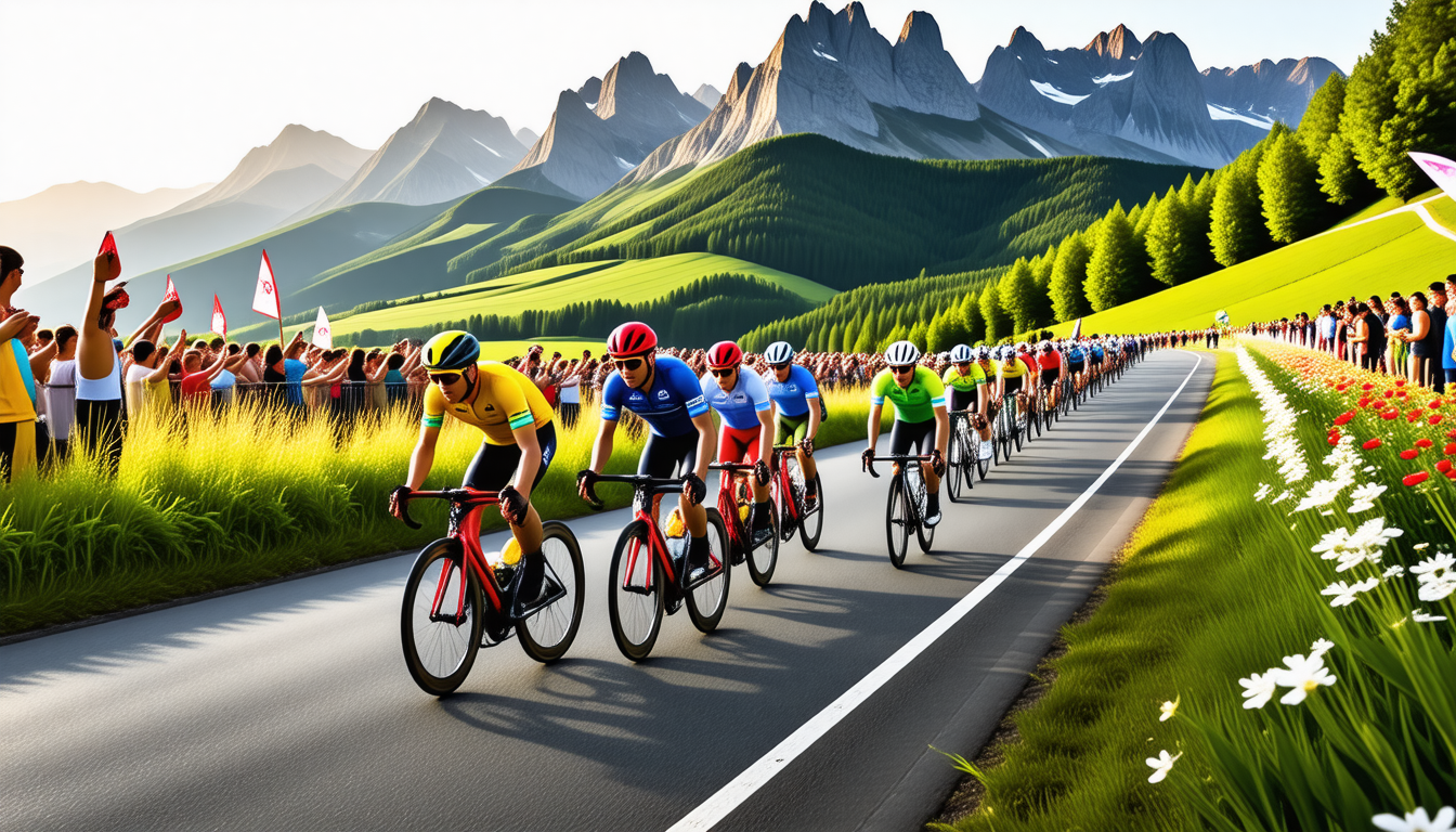 découvrez comment le tour de france offre quatre heures d'antenne pour mettre en lumière la beauté spectaculaire de nos paysages à travers une vitrine unique et incontournable.