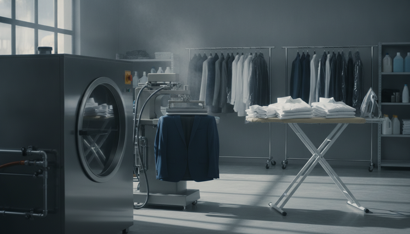 Quel est le matériel indispensable pour ouvrir un pressing ?
